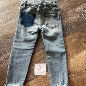 DL1961 Kids Two-Tone Gray Jeans